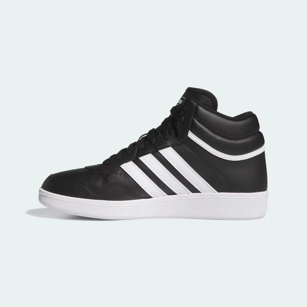 Adidas Hoops 4.0 Mid Core Black Cloud White Basketball Shoes JQ9994 Men Size 7.5 - Picture 4 of 5